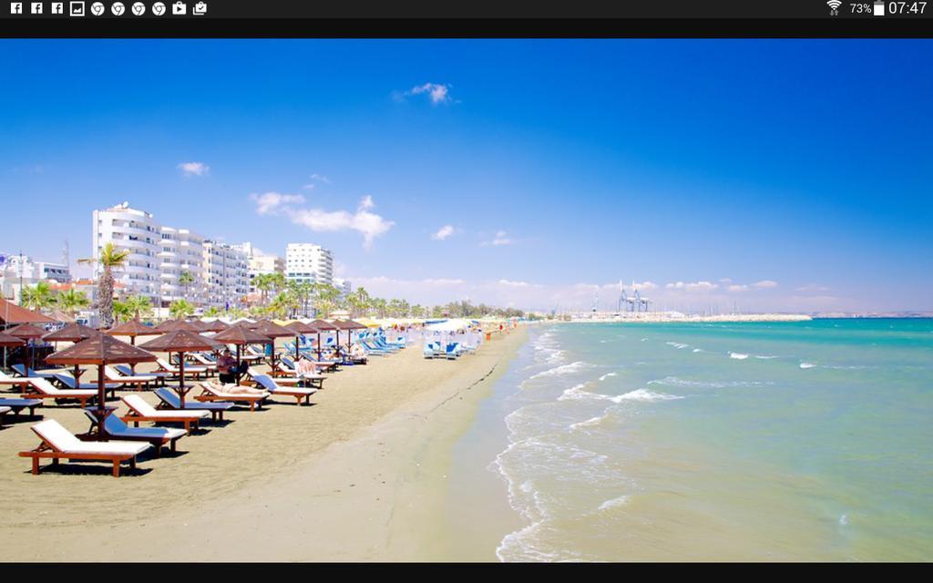 Panikos Beach Apartment I Ларнака Екстер'єр фото